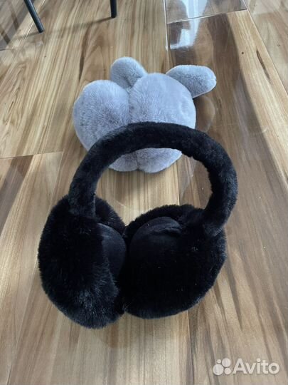 Меховые наушники