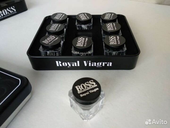 Декор, жестяные коробки Boss Royal Viagra 6шт