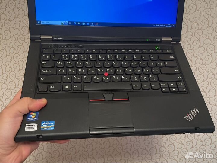 ThinkPad T430 i5-3320M.8gb.180ssd 1600x900