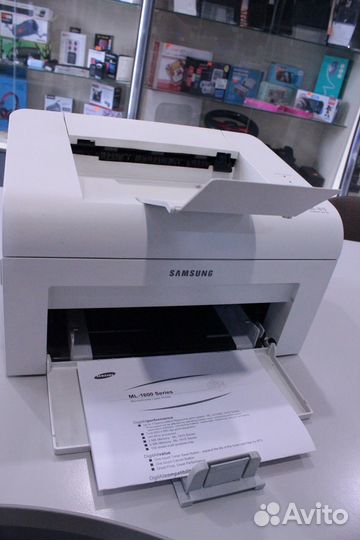 Принтер лазерный Samsung ML-1615, чб, A4