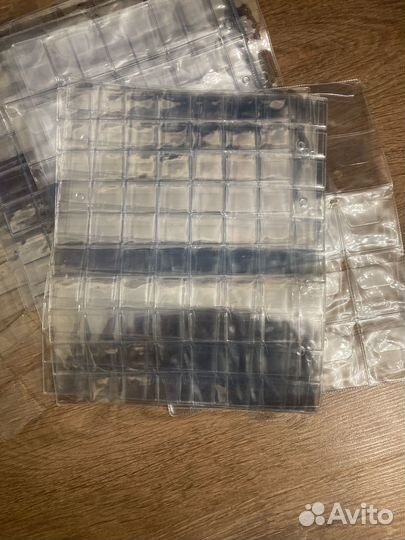 Листы для монет optima