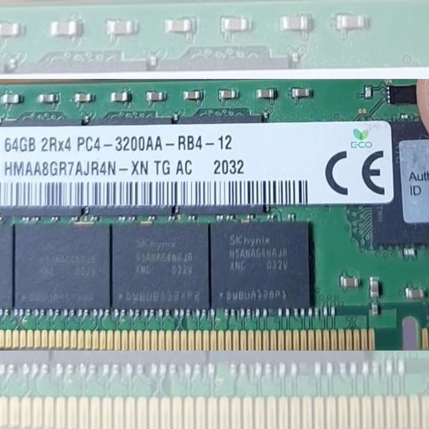 [HMAA8GR7AJR4N-XN] Rdimm Ecc 64*3200 Hynix Hmaa8gr7ajr4n-Xn