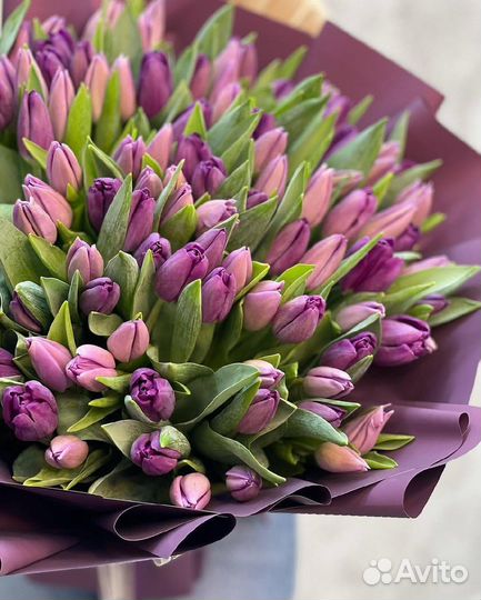 Крупные тюльпаны доставка цветов и букеты