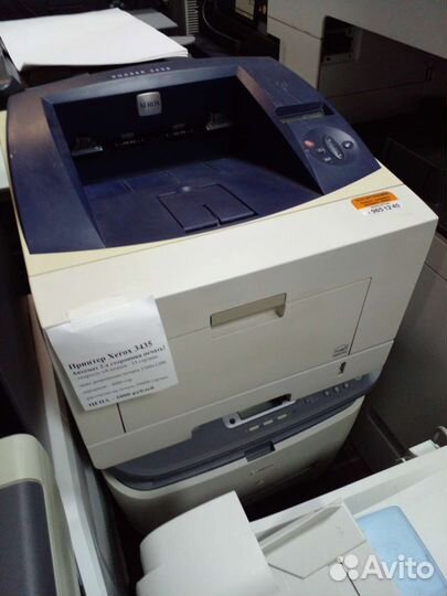 Принтер лазерный Xerox 3435DN + картридж гарантия