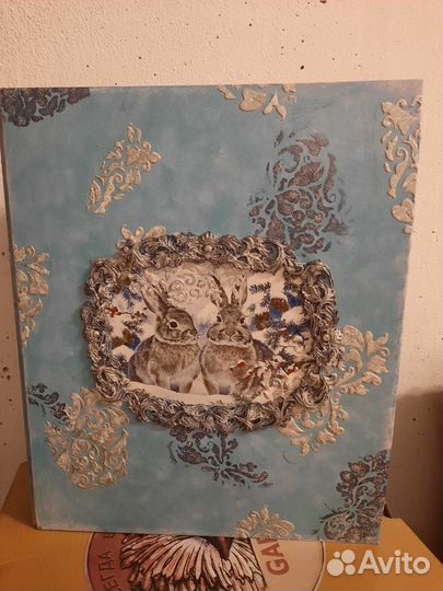 Сувенир, папка декоративная, ручная работ интерьер