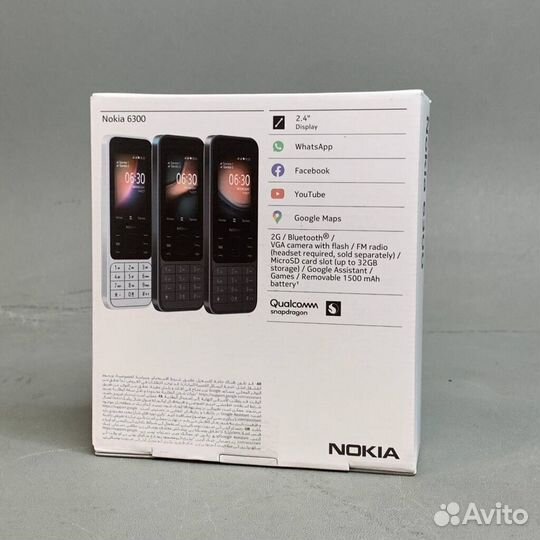 Nokia 6300 4G, 4 ГБ