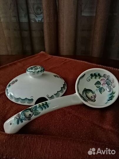 Супница/ваза для ухи, винтаж, посуда СССР