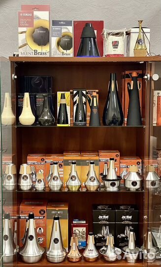 Сурдины для трубы, тромбона, валторны