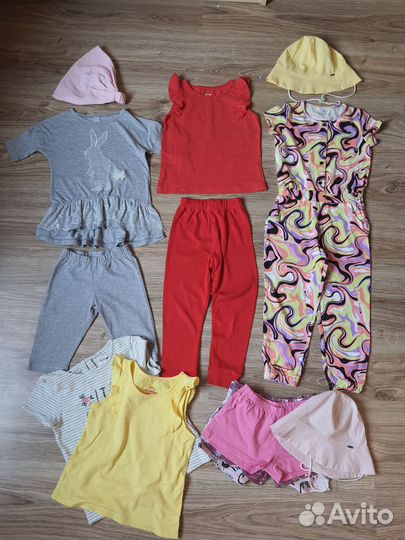 Бронь Одежда пакетом для девочки 104 - 110