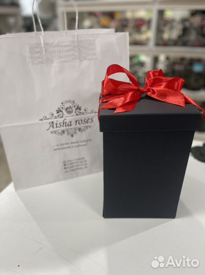 Роза в колбе