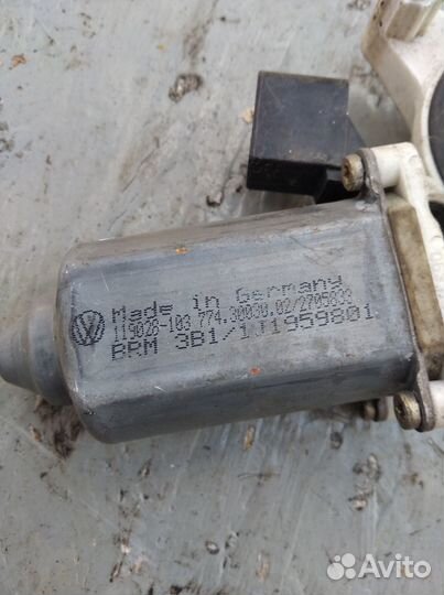 Моторчик стеклоподъёмника Volkswagen passat b5 лп