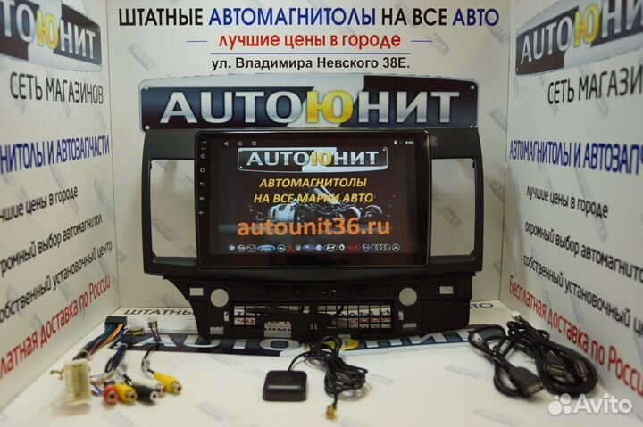 Mitsubishi Lancer X магнитола AMP 1+16