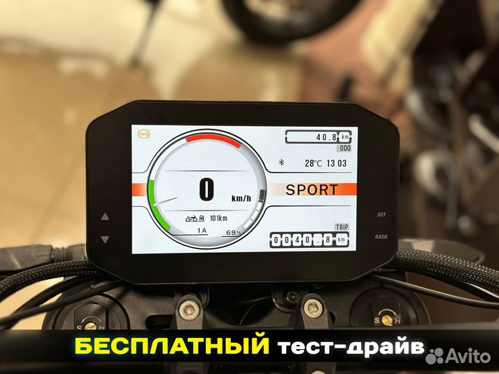 Мотоцикл электрический Alrendo TS Bravo