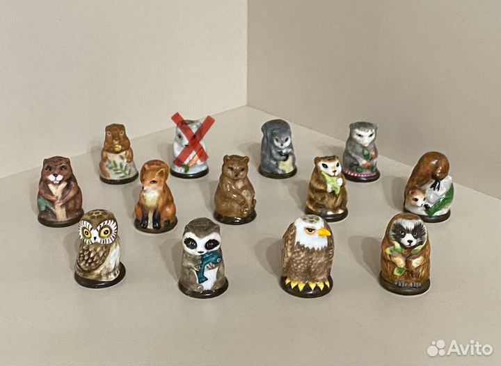 Напёрсток Franklin Mint Friends of the Forest