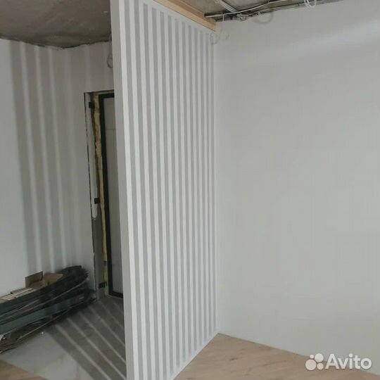 Реечные перегородки для зонировария