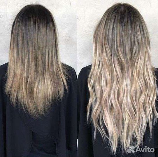 Биопротеиновые волосы на капсулах