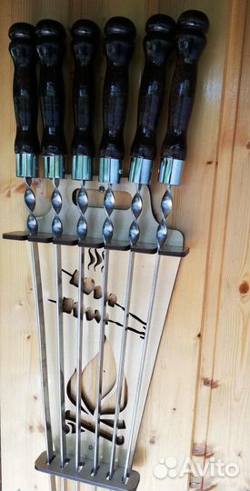 Подставка (держатель) для шампуров 