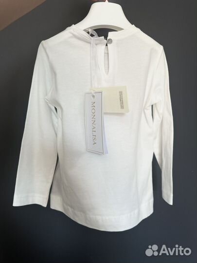 Новый Лонгслив Monnalisa 98 Cry babies