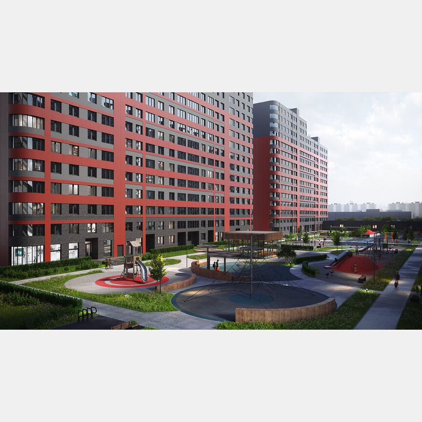 2-к. квартира, 74,5 м², 7/17 эт.