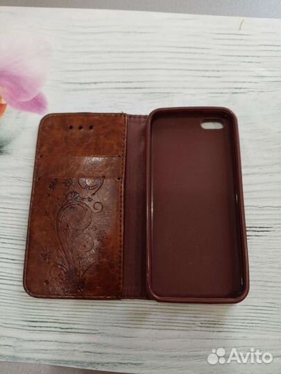 Кожаный чехол iPhone 5s