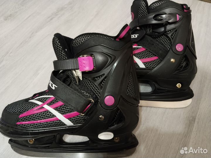 Коньки раздвижные 35 38