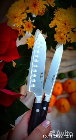 Ножи новые оригинальные Fissler поварские/кухонные