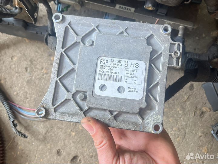 Навесное двигателя опель астра H 1,6 1,8 бензин