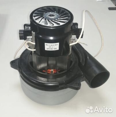 Мотор пылесоса 1200W моющий HWX-A-1 Н-180, D-144 с