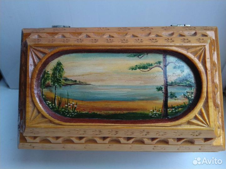 Шкатулки СССР Петриковская роспись