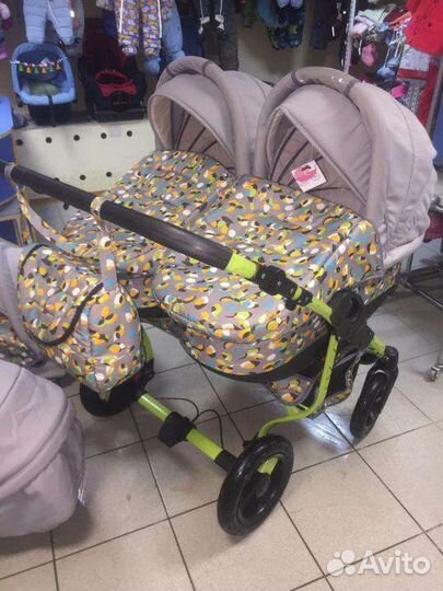 Коляска для двойни