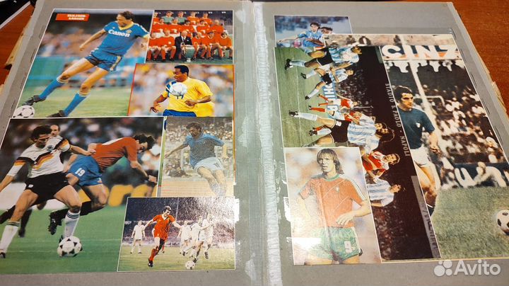 Альбом с футбольными фото