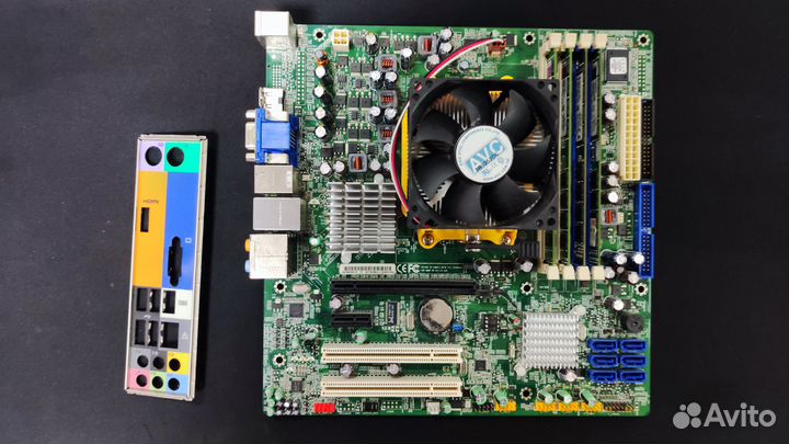 Комплект AM3 на AMD Phenom II X3 710 + 8Gb DDR3