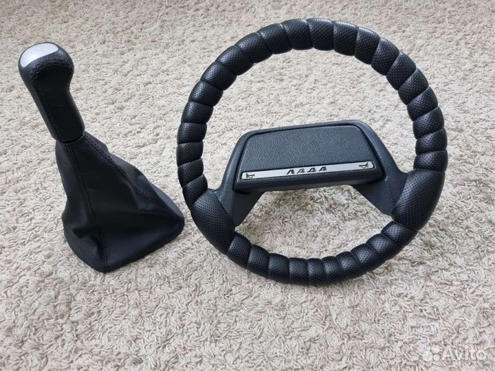 Руль ручка кпп с чехлом ваз 2112 priora ваз 2110