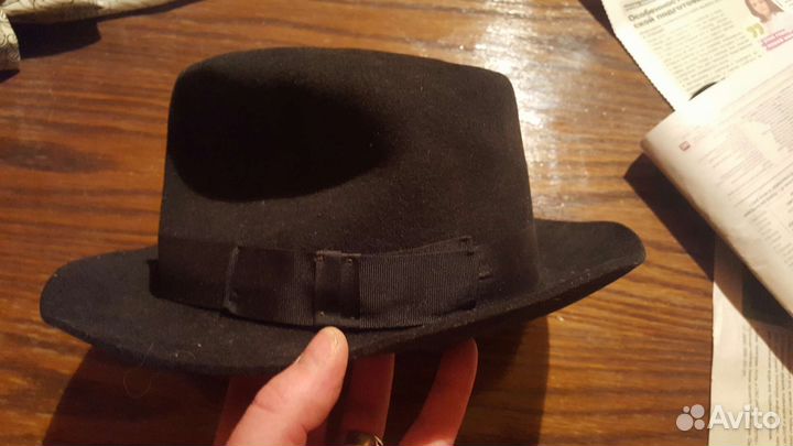 Шляпа фетровая мужская