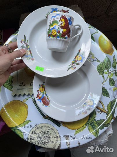 Набор столовой посуды детской