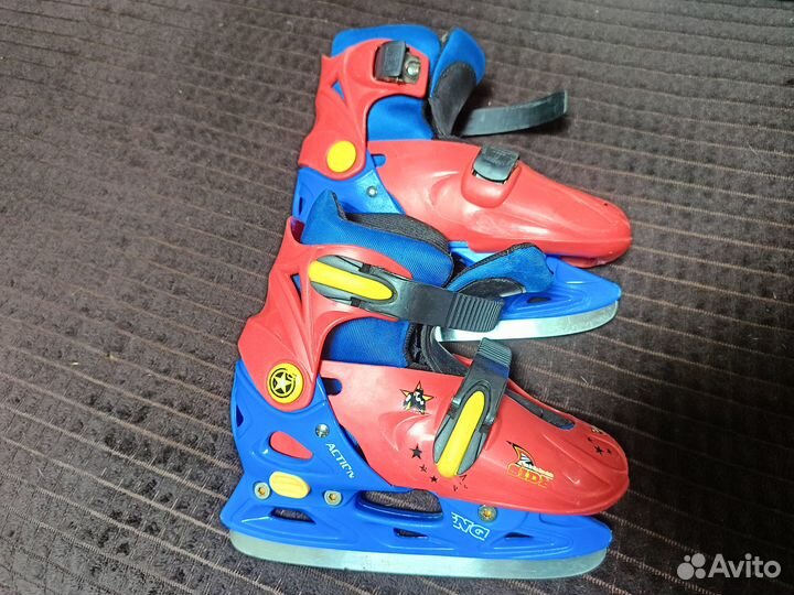 Коньки детские раздвижные 33 36