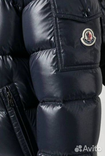 Пуховик Moncler Maya синий