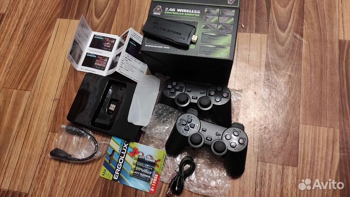 Прошитая Игровая приставка Game stick Sega PS1