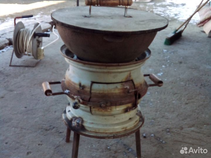 Печь под казанок