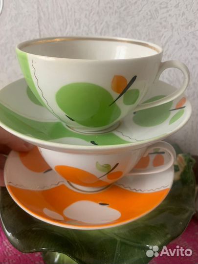 Чашйная пара гигант