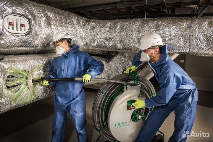 Техник по очистке и монтажу вентиляции