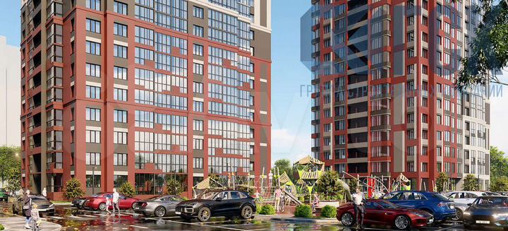 1-к. квартира, 33,6 м², 4/18 эт.