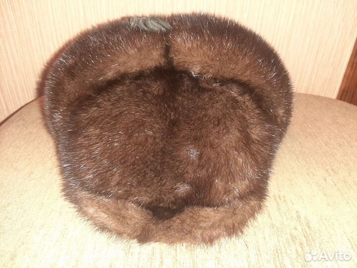 Меховая мужская кепка