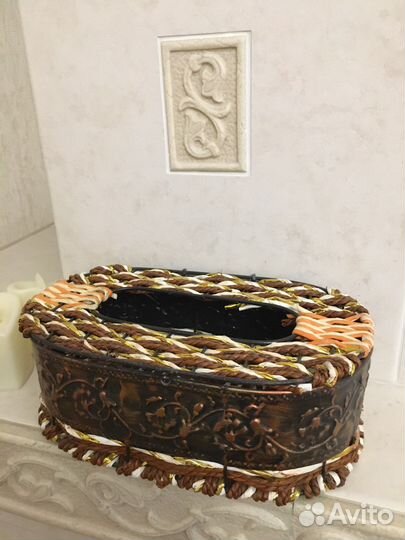 Салфетница шкатулка