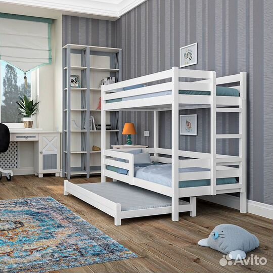 Двухъярусная кровать с гарантией