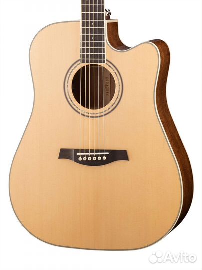 S66 Электро-акустическая гитара, дредноут