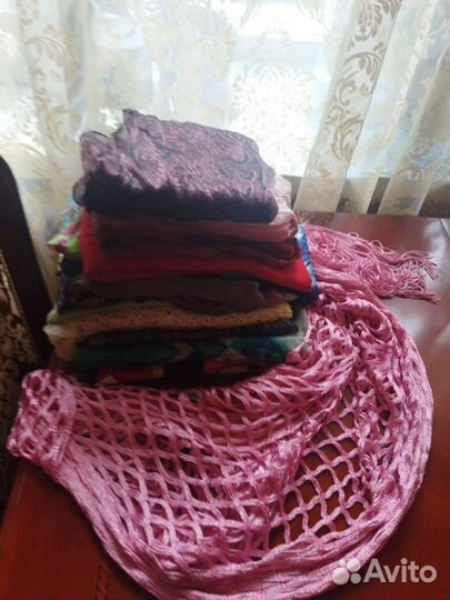 Платки,палантины,шарфы 13 штук пакетом