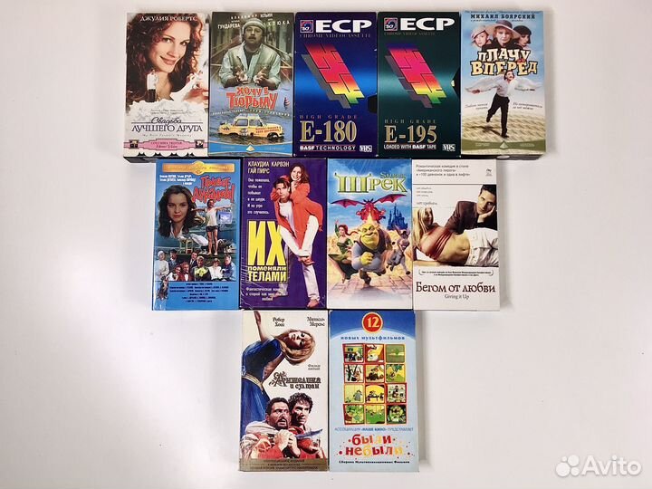 Видеокассеты VHS / 90-20x годов