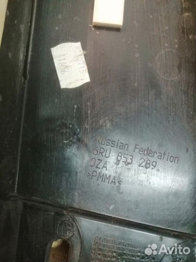 Накладка центральной стойки левая Volkswagen Polo