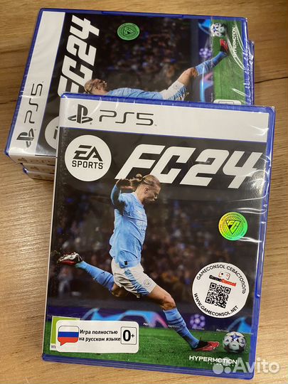 EA sports FC 24 (FIFA 24) диск для PS5 новый